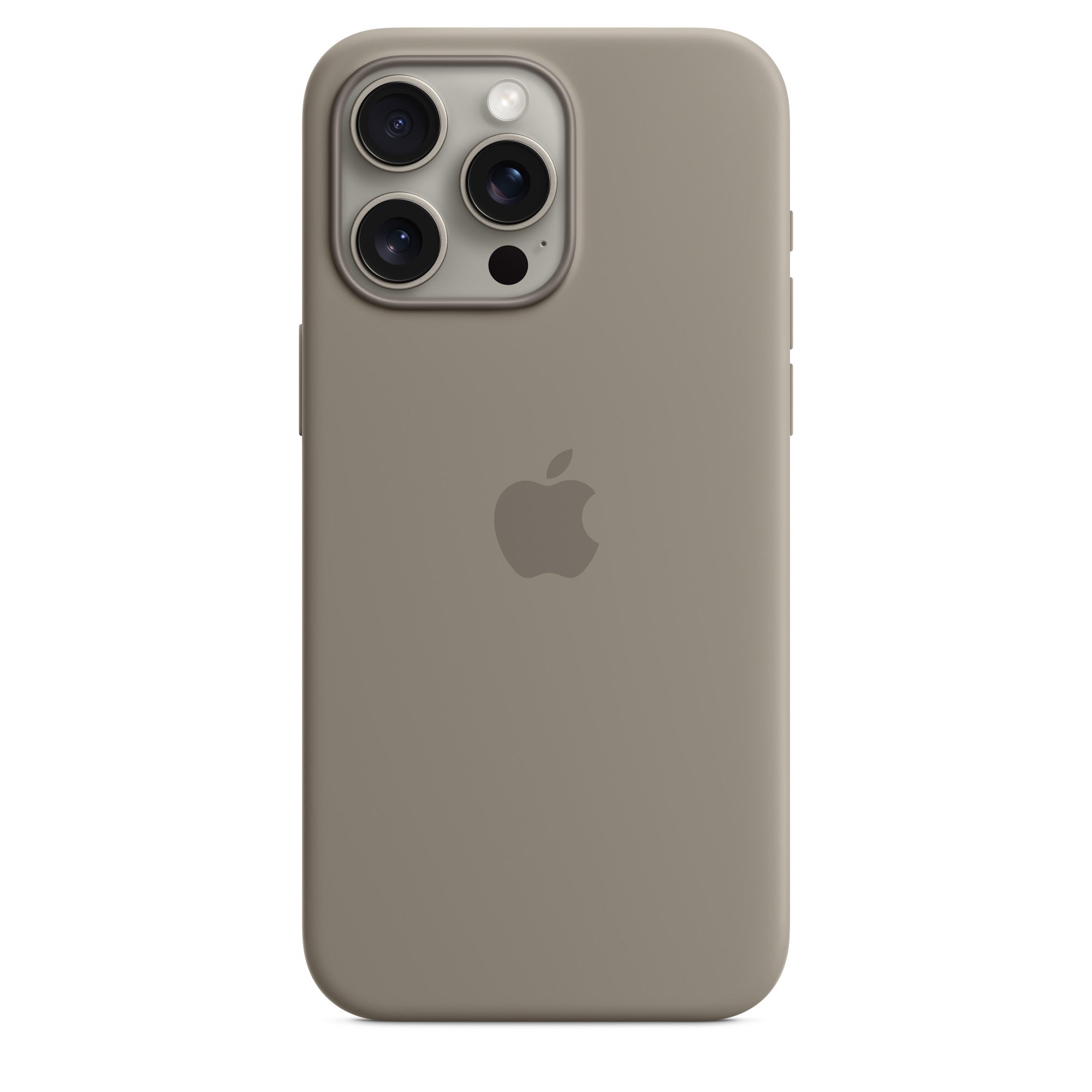 iPhone 15 Pro Max Silicone Case with MagSafe – Clay