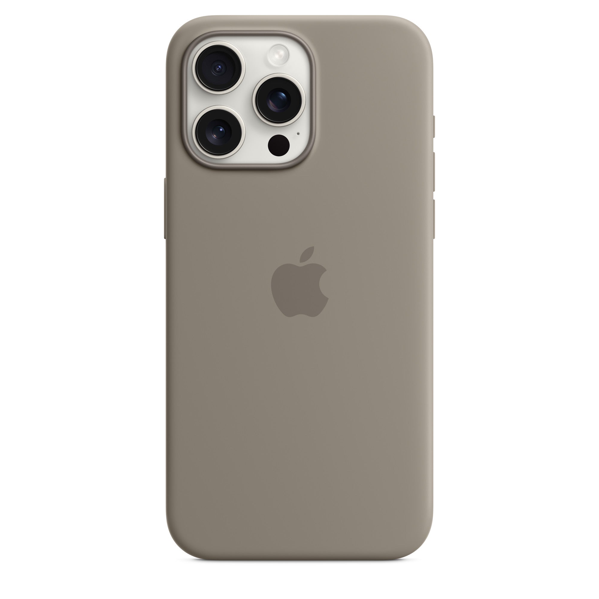 iPhone 15 Pro Max Silicone Case with MagSafe – Clay