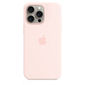 iPhone 15 Pro Max Silicone Case with MagSafe – Light Pink