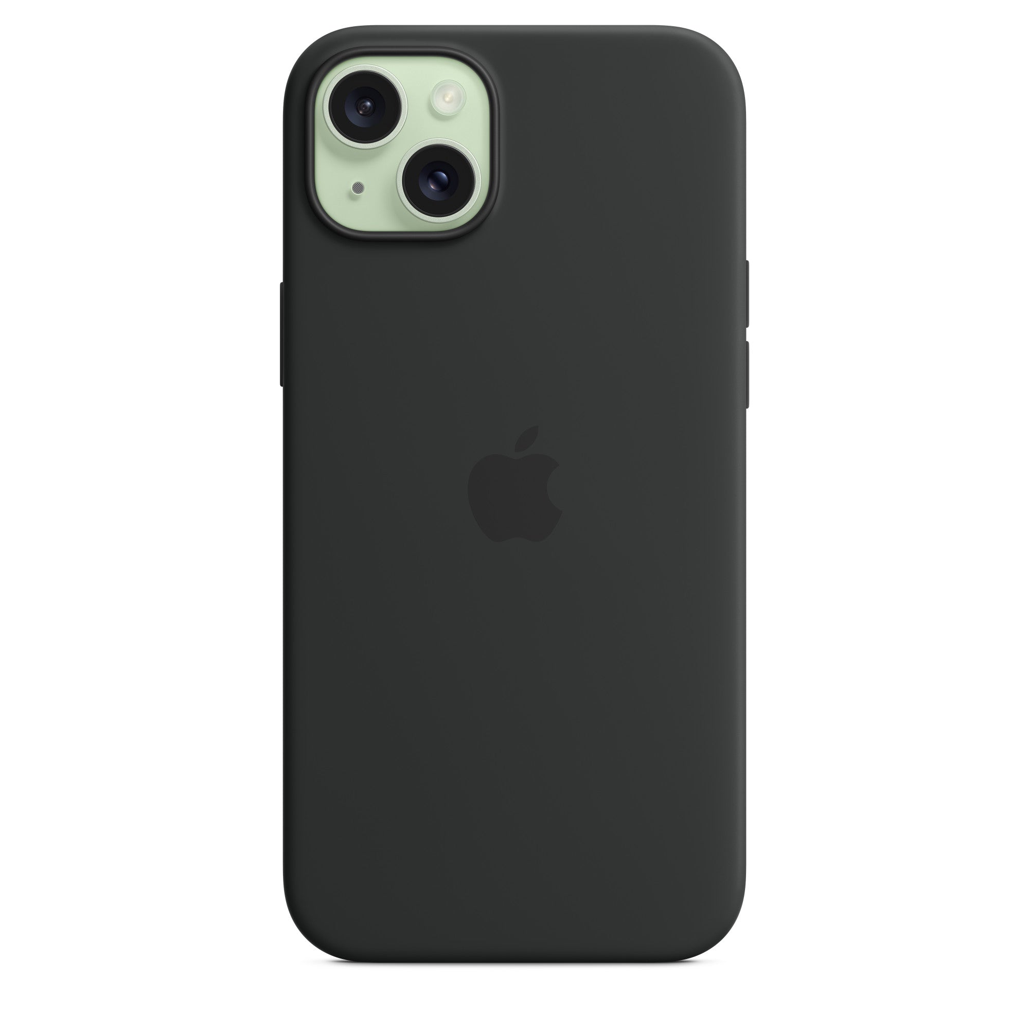 iPhone 15 Plus Silicone Case with MagSafe – Black
