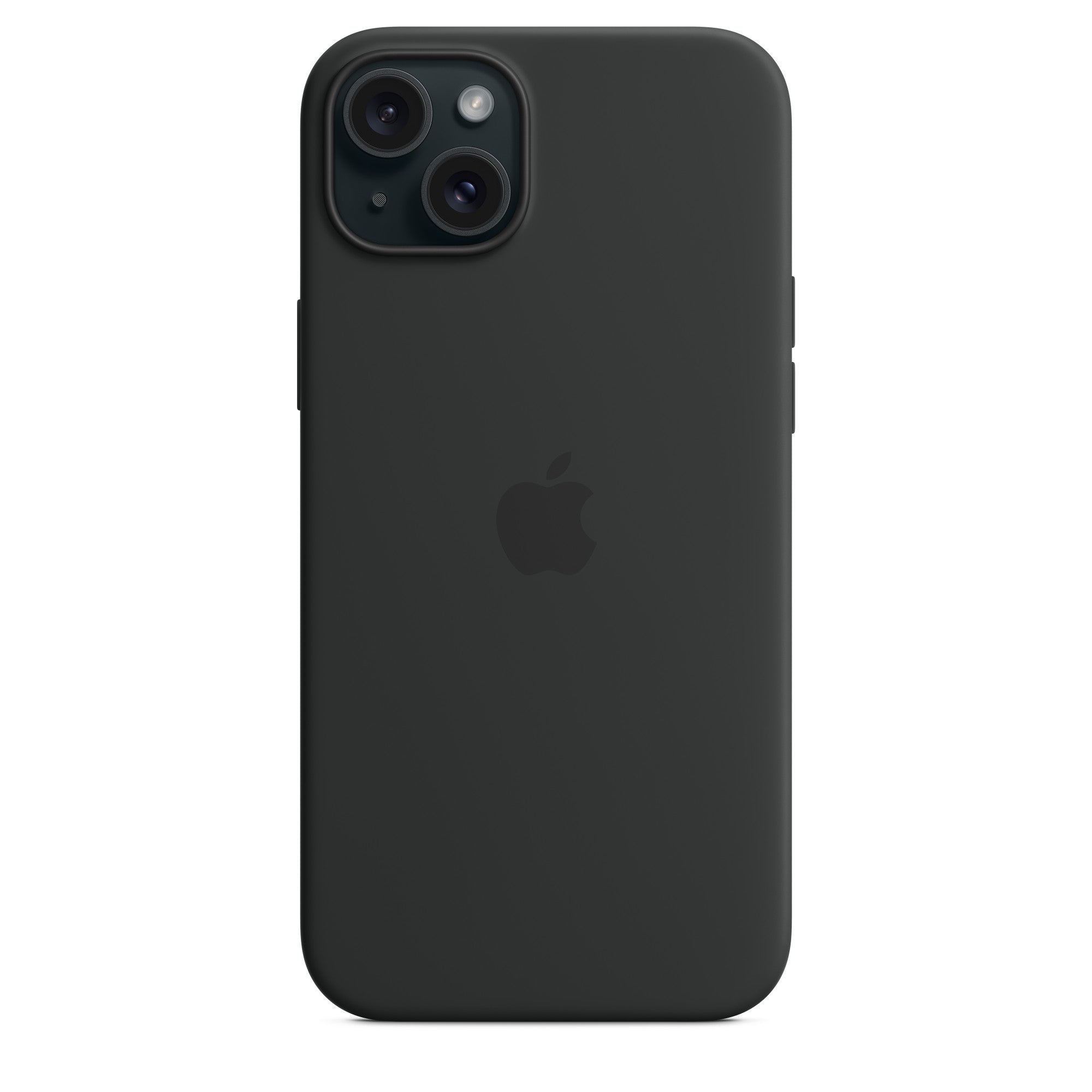 iPhone 15 Plus Silicone Case with MagSafe – Black