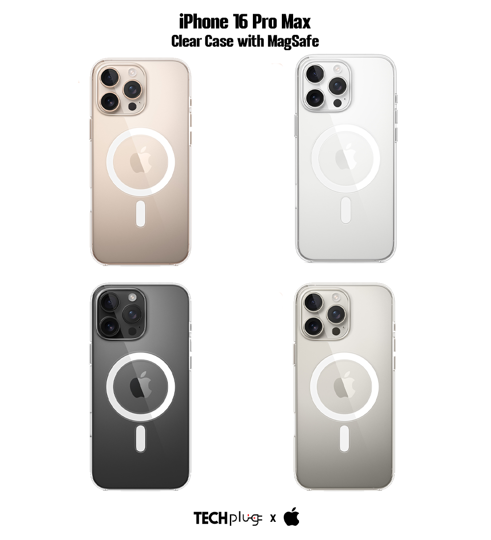Clear iPhone [16.16Pro.16Plus.16ProMax.17.17Pro.17ProMax.Air] Case with MagSafe