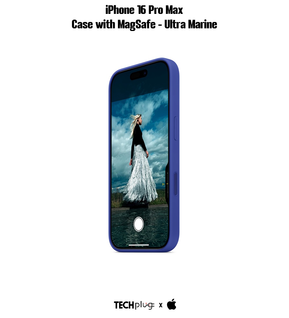 iPhone 16 Pro Max Silicone Case with MagSafe – Ultramarine