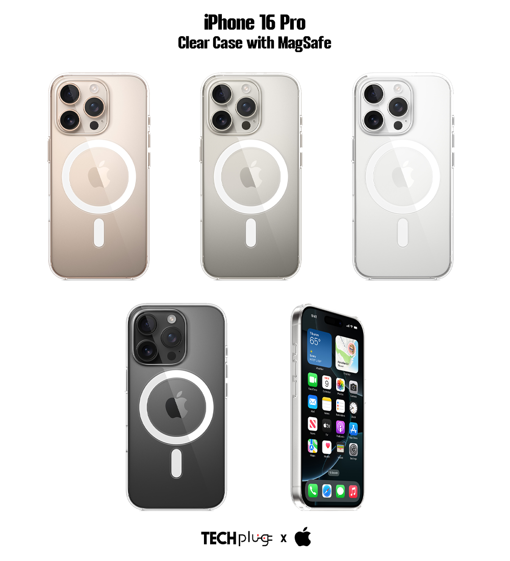 Clear iPhone [16.16Pro.16Plus.16ProMax.17.17Pro.17ProMax.Air] Case with MagSafe