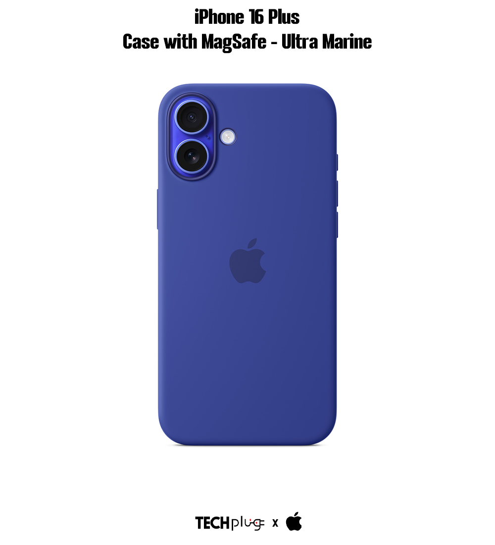 iPhone 16 Plus Silicone Case with MagSafe – Ultramarine