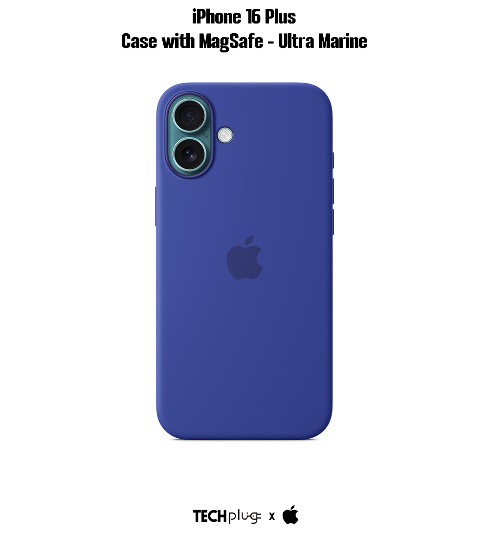 iPhone 16 Plus Silicone Case with MagSafe – Ultramarine