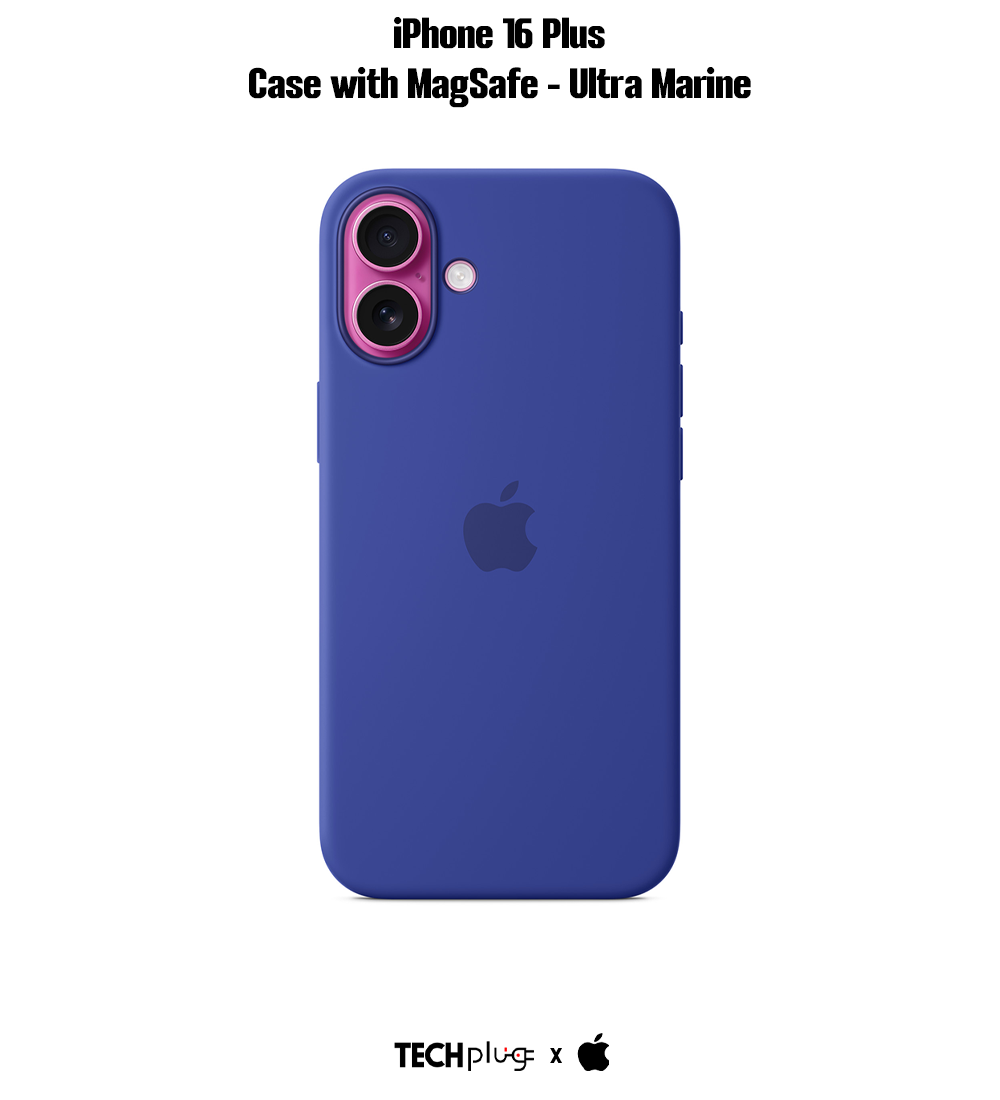 iPhone 16 Plus Silicone Case with MagSafe – Ultramarine