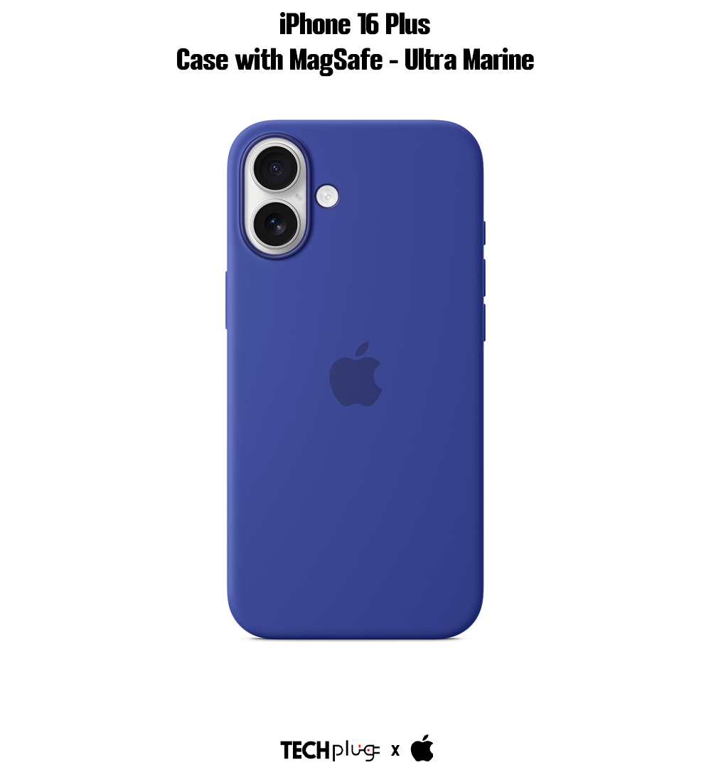 iPhone 16 Plus Silicone Case with MagSafe – Ultramarine