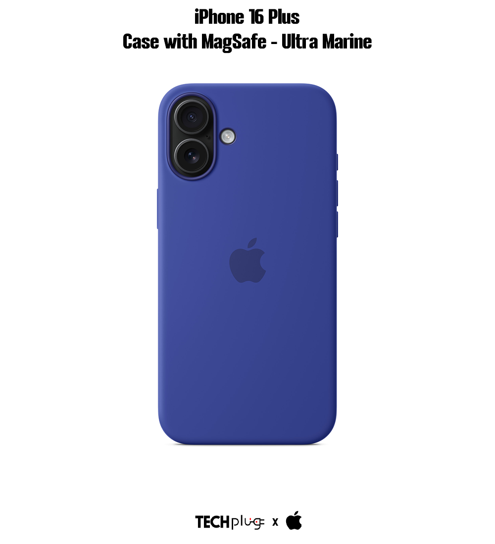 iPhone 16 Plus Silicone Case with MagSafe – Ultramarine