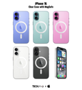 Clear iPhone [16.16Pro.16Plus.16ProMax.17.17Pro.17ProMax.Air] Case with MagSafe