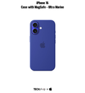 iPhone 16 Silicone Case with MagSafe – Ultramarine