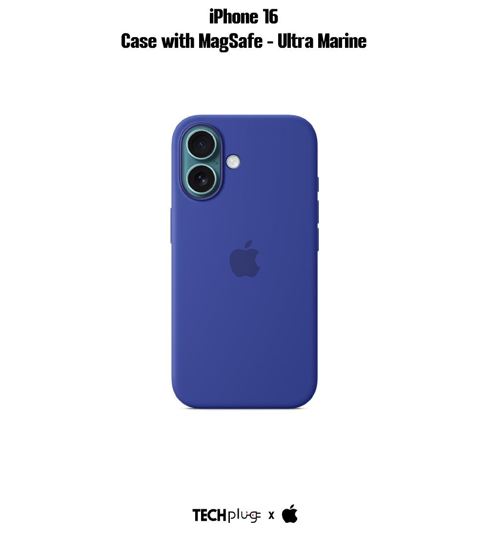 iPhone 16 Silicone Case with MagSafe – Ultramarine
