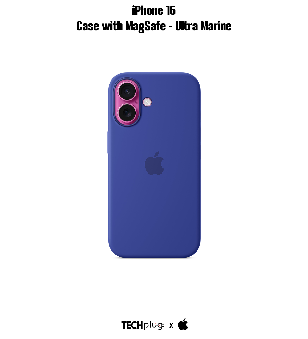 iPhone 16 Silicone Case with MagSafe – Ultramarine