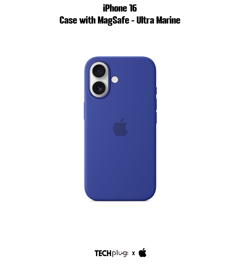 iPhone 16 Silicone Case with MagSafe – Ultramarine