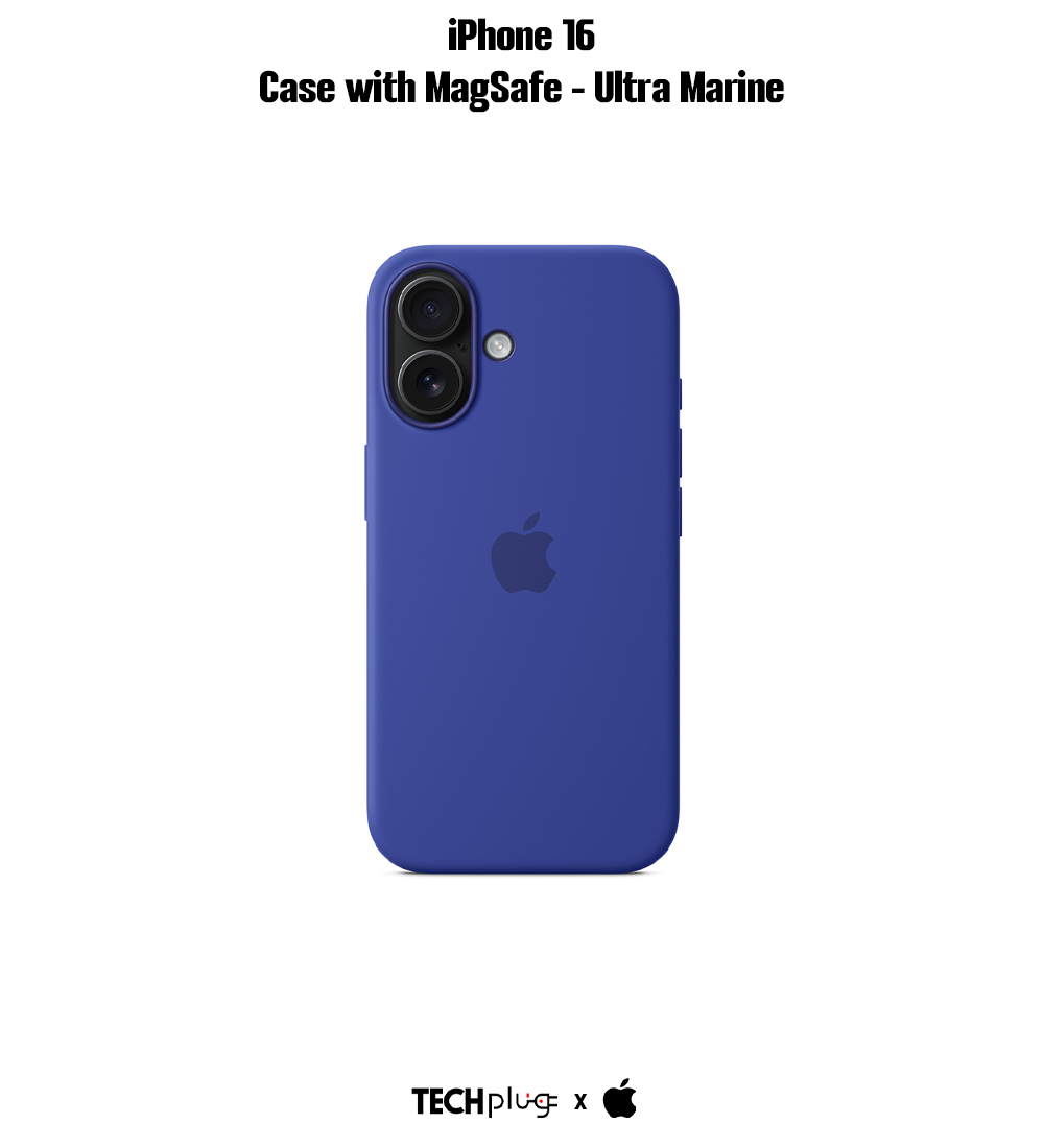 iPhone 16 Silicone Case with MagSafe – Ultramarine
