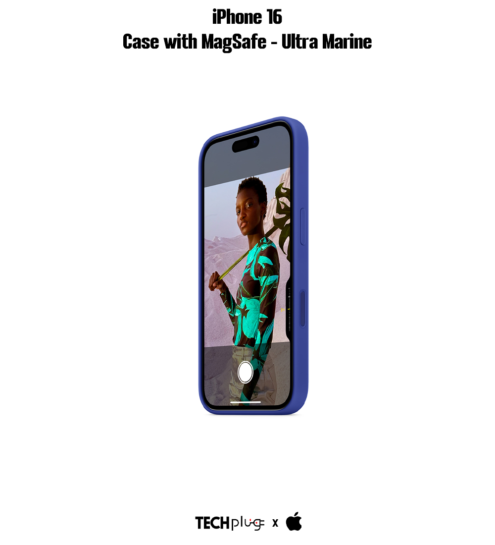 iPhone 16 Silicone Case with MagSafe – Ultramarine