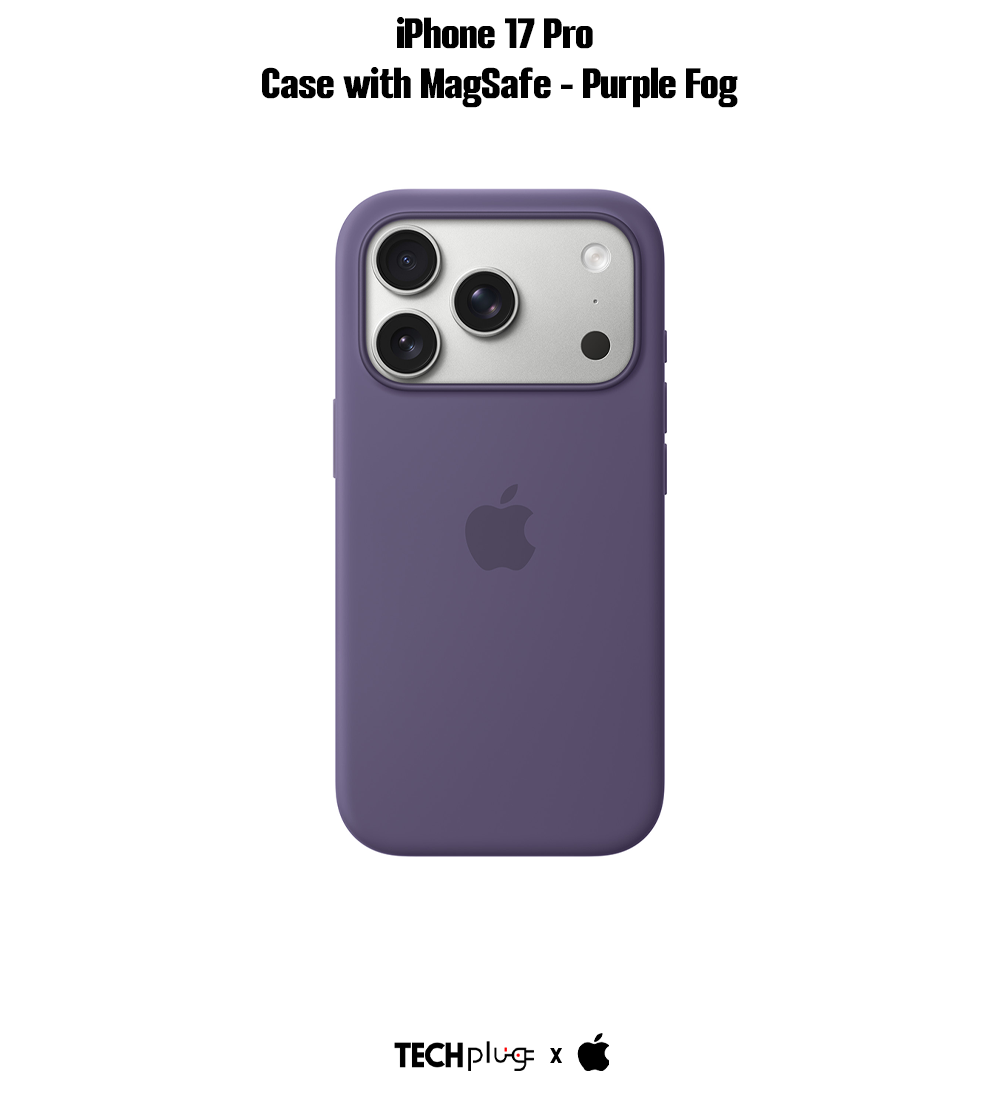iPhone 17 Pro Silicone Case with MagSafe – Purple Fog