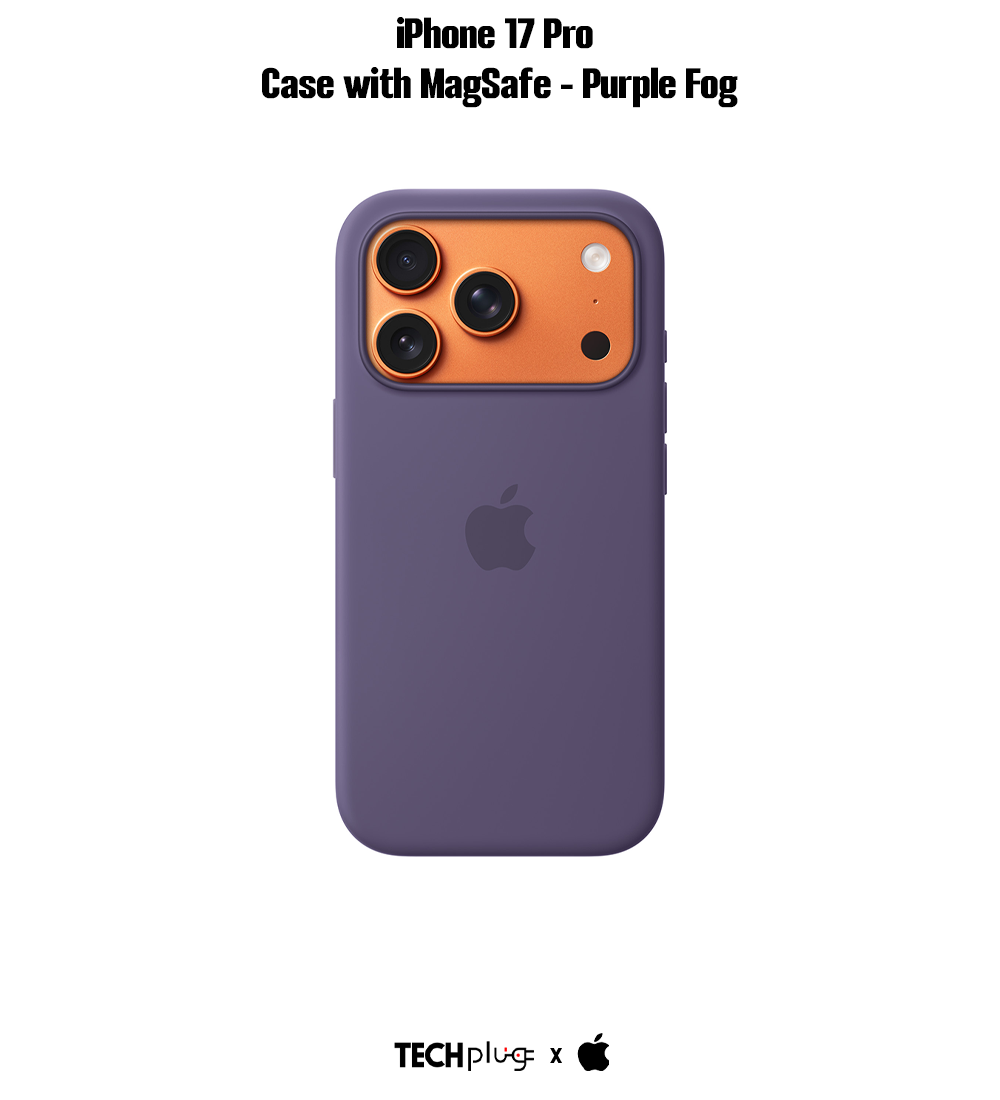 iPhone 17 Pro Silicone Case with MagSafe – Purple Fog