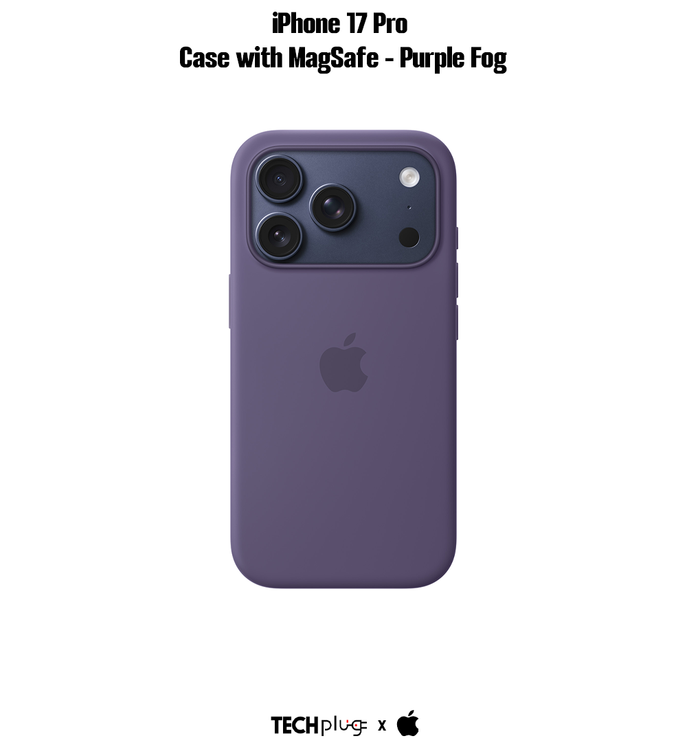 iPhone 17 Pro Silicone Case with MagSafe – Purple Fog