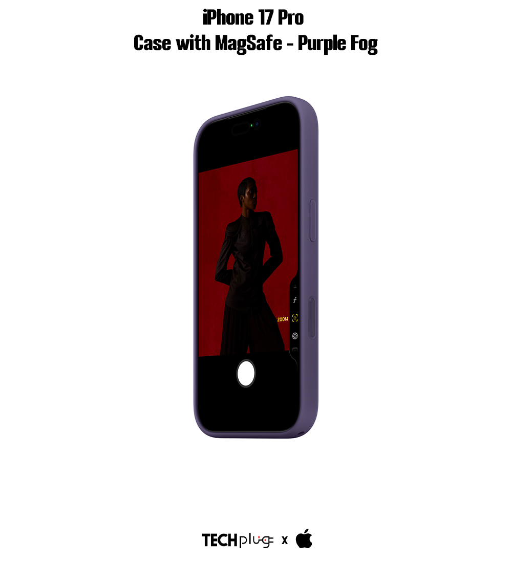 iPhone 17 Pro Silicone Case with MagSafe – Purple Fog