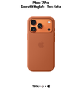 iPhone 17 Pro Silicone Case with MagSafe – Terra Cotta