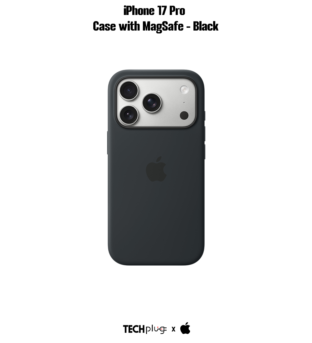 iPhone 17 Pro Silicone Case with MagSafe – Black