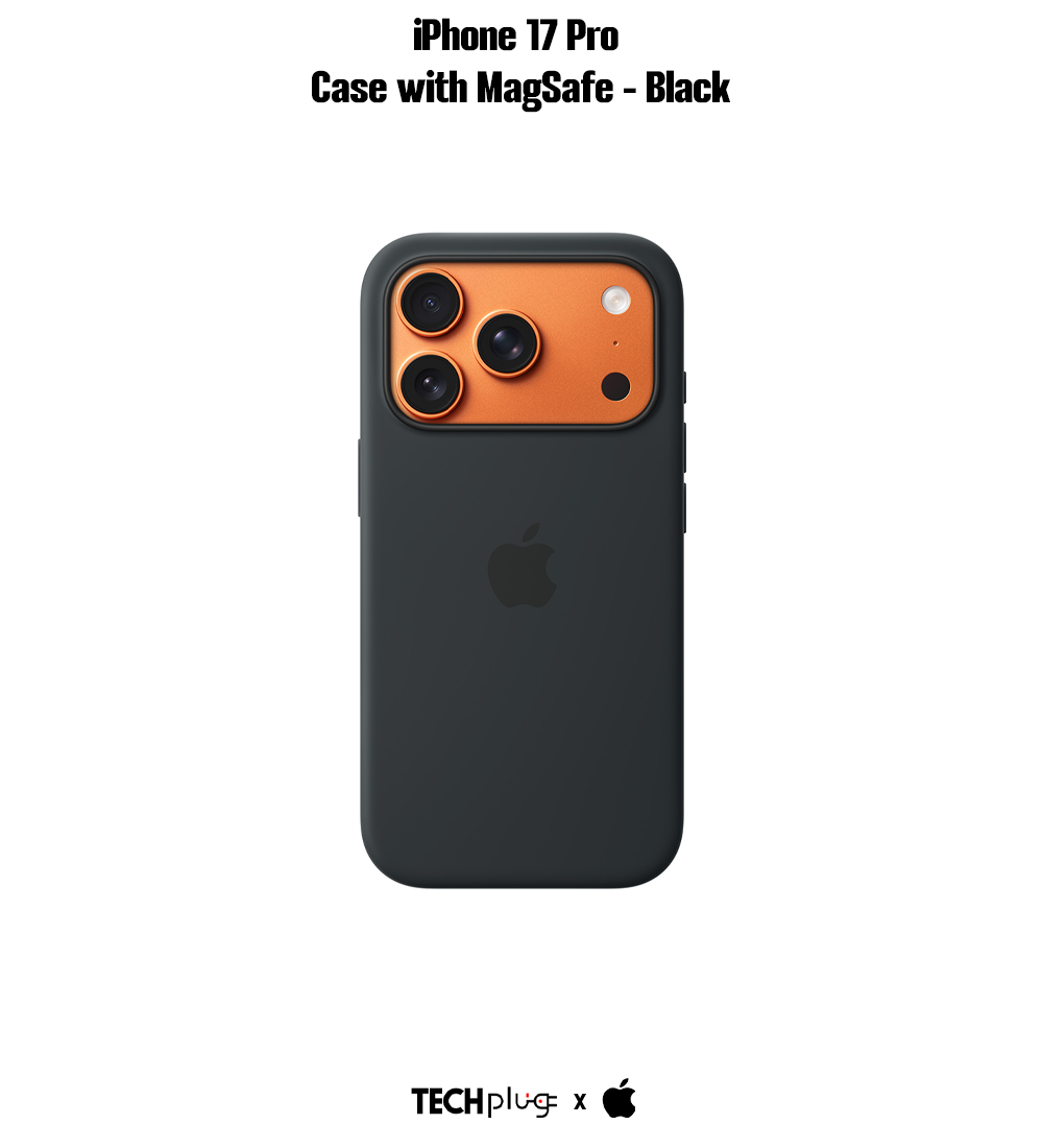 iPhone 17 Pro Silicone Case with MagSafe – Black