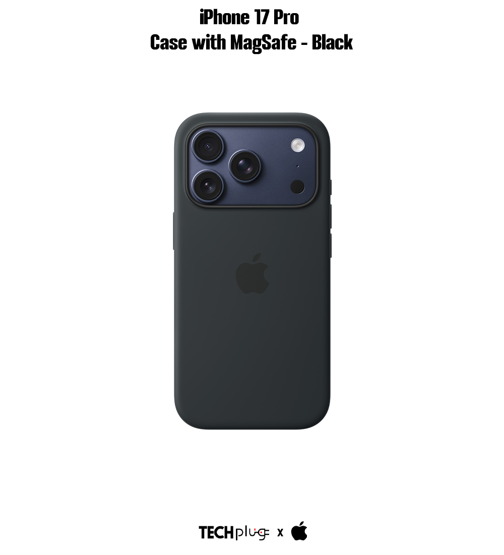 iPhone 17 Pro Silicone Case with MagSafe – Black