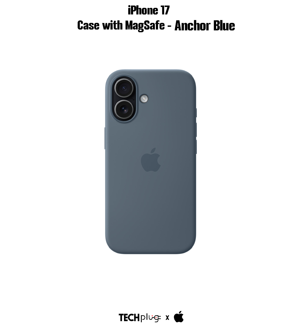 iPhone 17 Silicone Case with MagSafe – Anchor Blue
