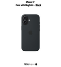 iPhone 17 Silicone Case with MagSafe – Black