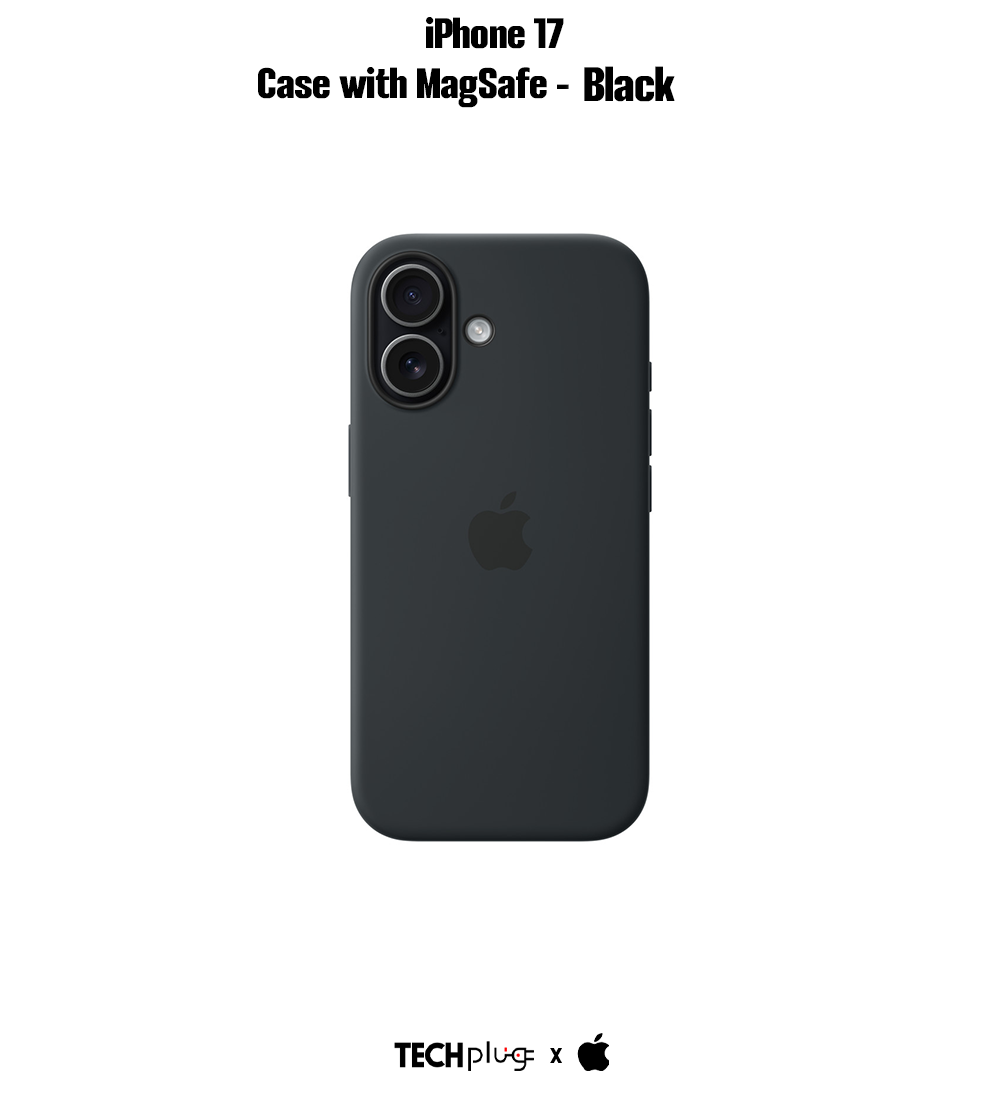 iPhone 17 Silicone Case with MagSafe – Black