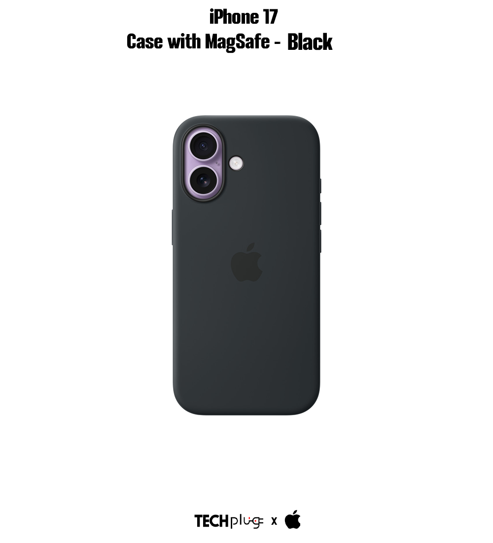 iPhone 17 Silicone Case with MagSafe – Black