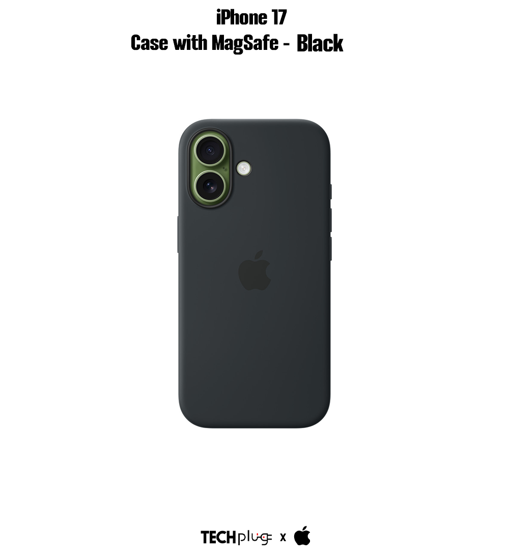 iPhone 17 Silicone Case with MagSafe – Black