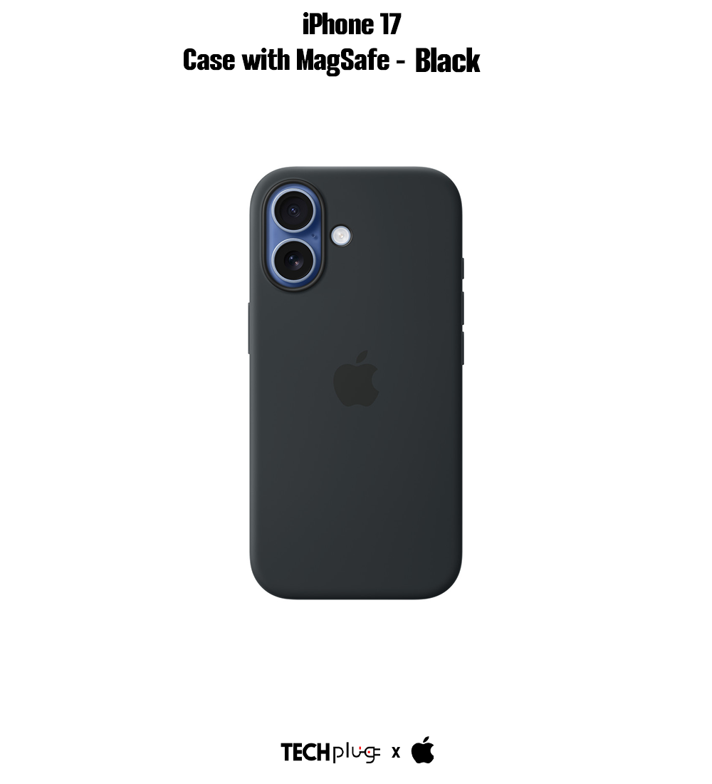 iPhone 17 Silicone Case with MagSafe – Black