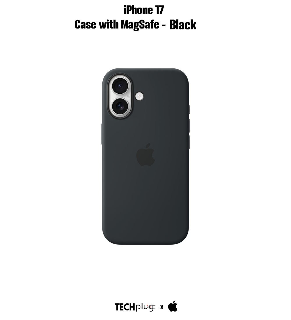 iPhone 17 Silicone Case with MagSafe – Black