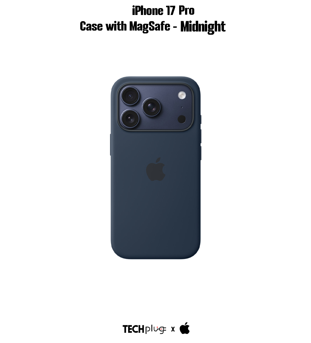 iPhone 17 Pro Silicone Case with MagSafe – Midnight