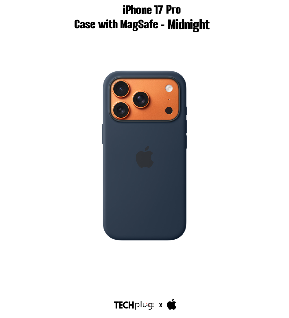 iPhone 17 Pro Silicone Case with MagSafe – Midnight