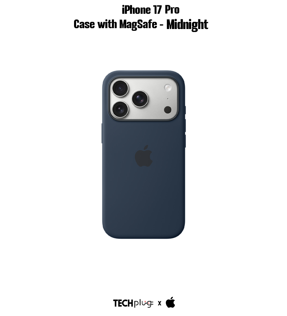 iPhone 17 Pro Silicone Case with MagSafe – Midnight