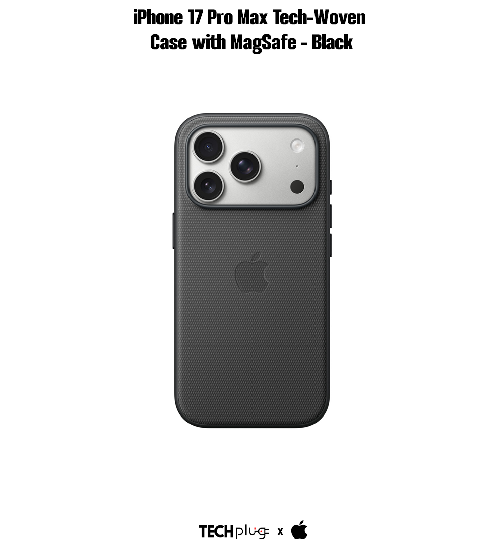 iPhone 17 Pro/ Pro Max TechWoven Case with MagSafe – Black