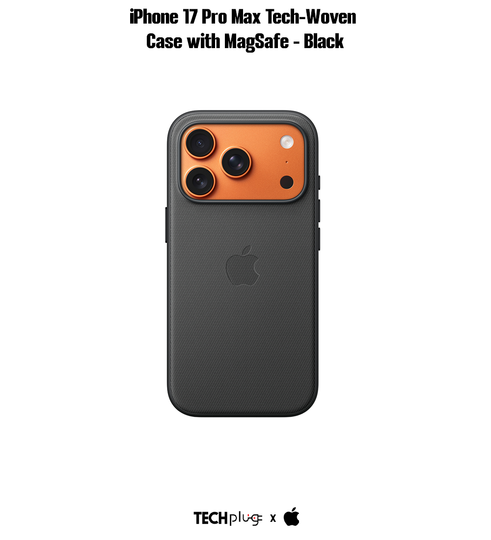 iPhone 17 Pro/ Pro Max TechWoven Case with MagSafe – Black