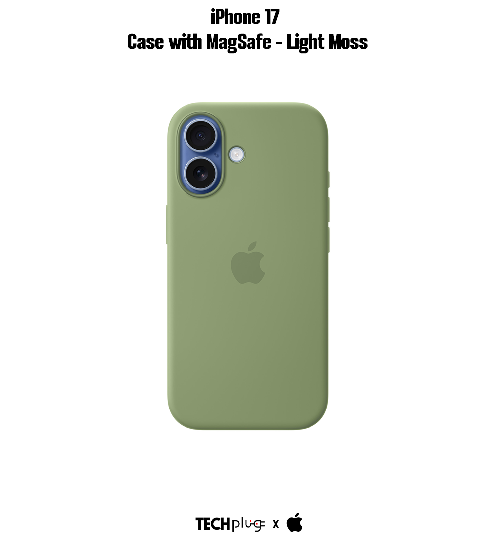 iPhone 17 Silicone Case with MagSafe – Light Moss