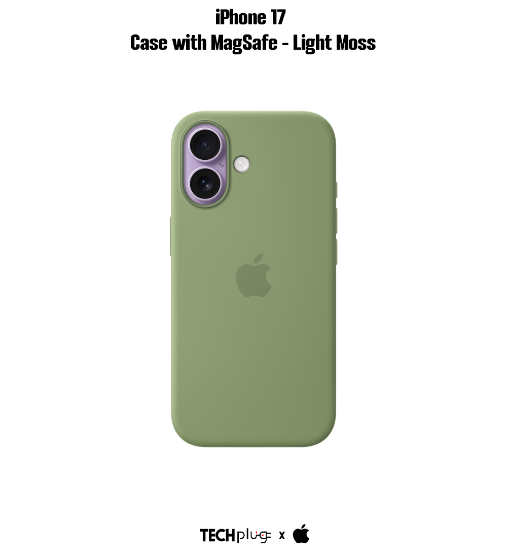 iPhone 17 Silicone Case with MagSafe – Light Moss