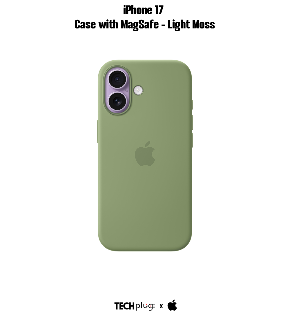 iPhone 17 Silicone Case with MagSafe – Light Moss