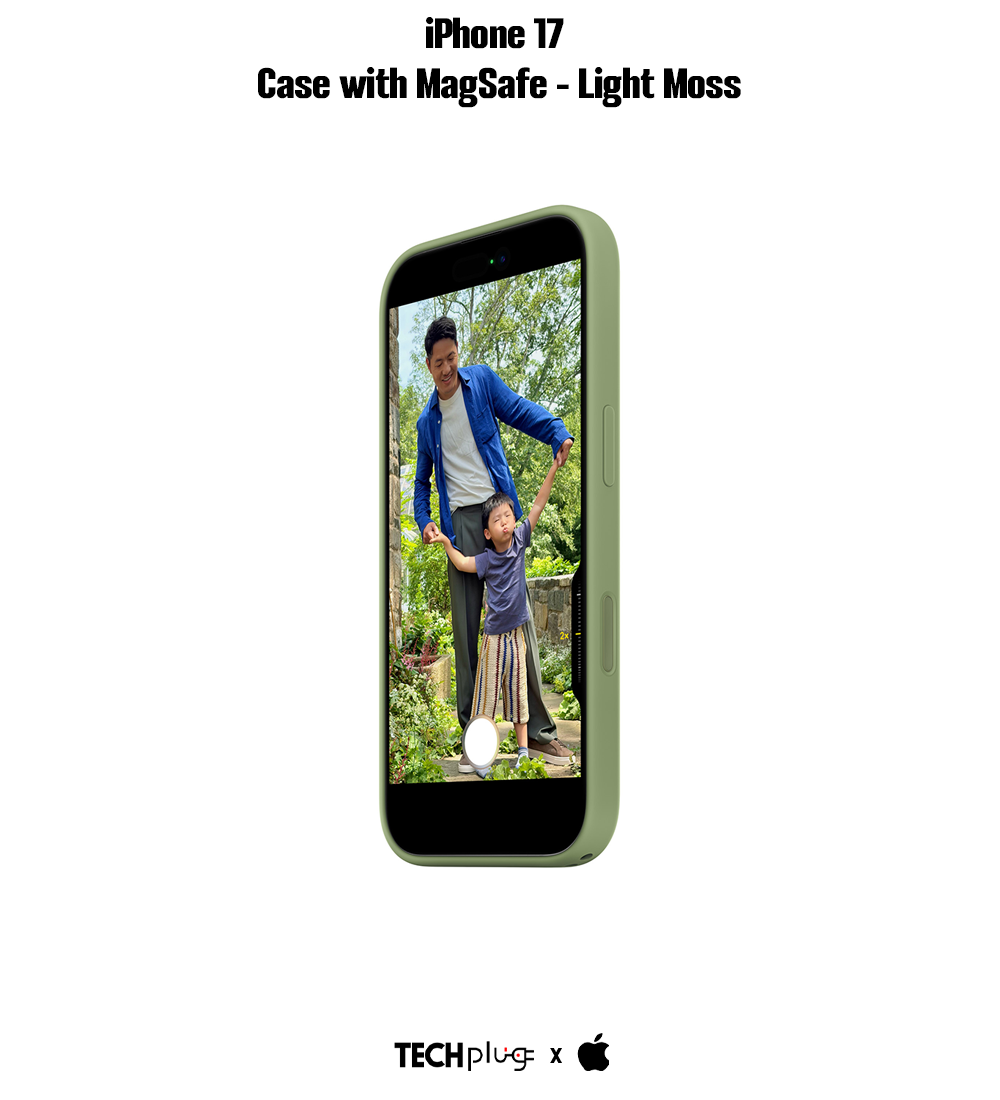 iPhone 17 Silicone Case with MagSafe – Light Moss