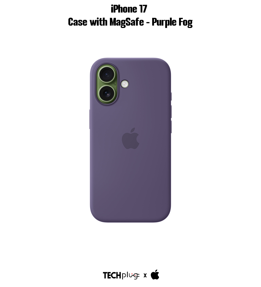 iPhone 17 Silicone Case with MagSafe – Purple Fog