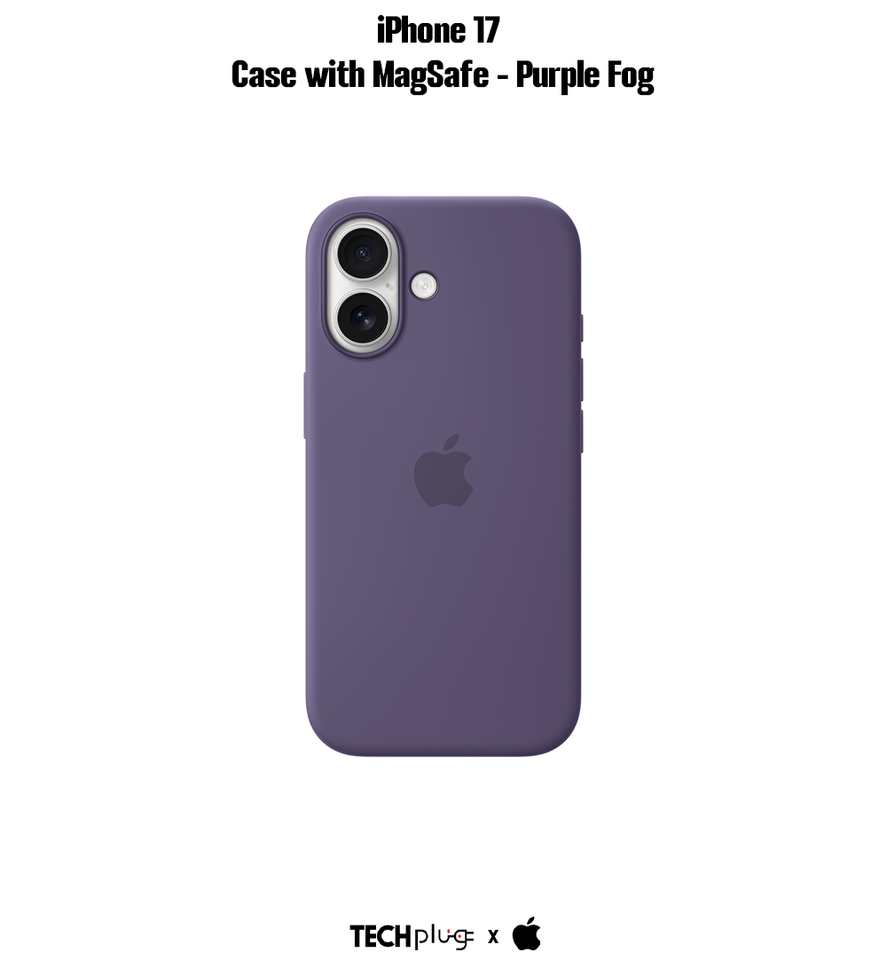 iPhone 17 Silicone Case with MagSafe – Purple Fog