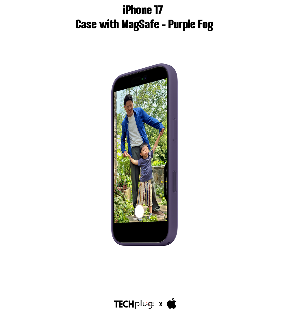iPhone 17 Silicone Case with MagSafe – Purple Fog