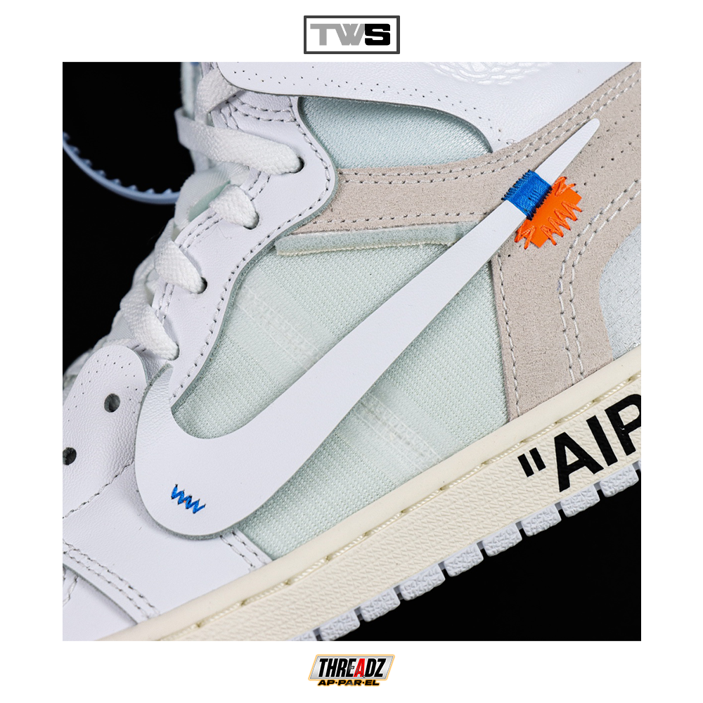 Air Jordan 1 High OG x Off-White Virgil Abloh Archive 'Alaska' AA3834-100