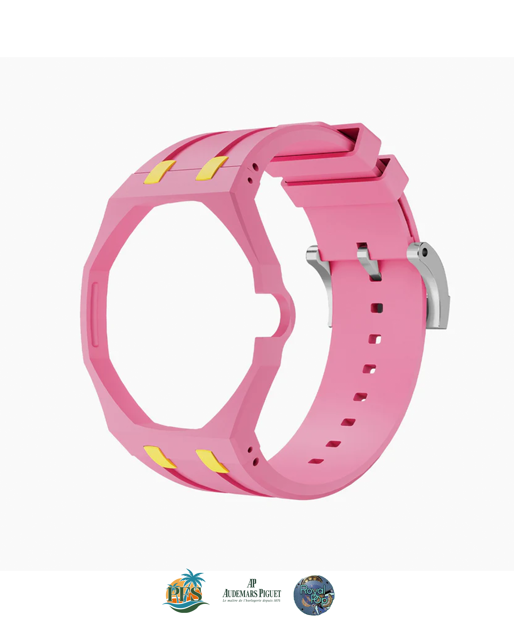 OTG Roz Swatch x AP Royal Pop with Rubber Case-Strap