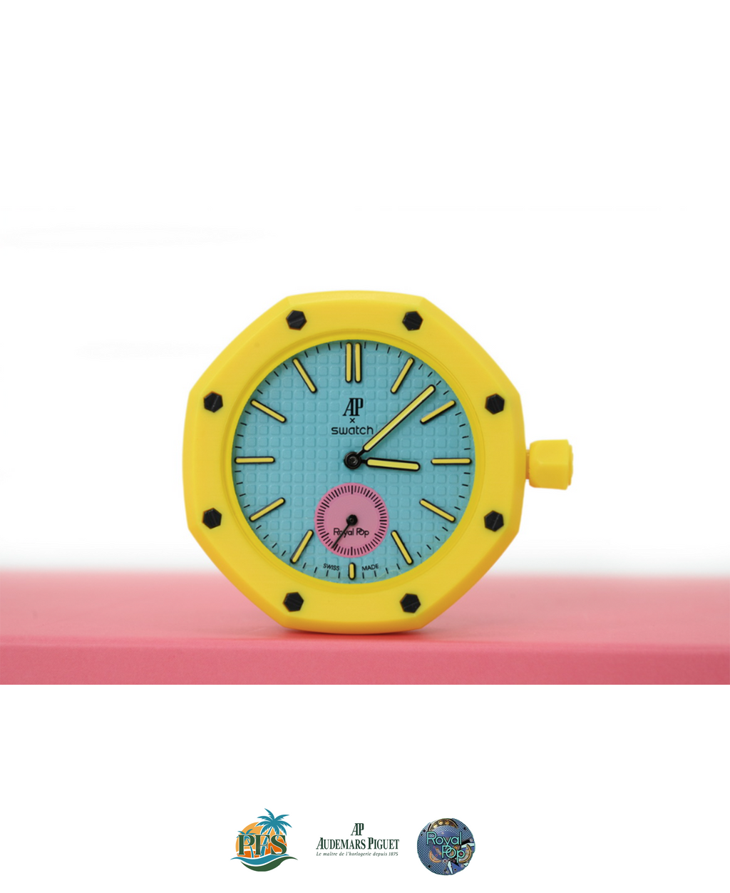 OTG Roz Swatch x AP Royal Pop with Rubber Case-Strap